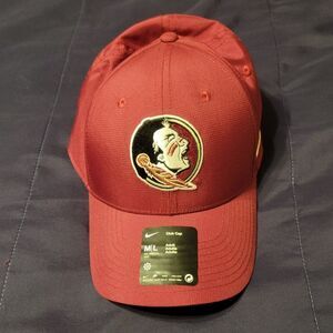 NIKE FLORIDA STATE SEMINOLES ADUSTABLE HOOK AND LOOP HAT